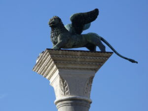 The Lion of St Mark (Piazzetta San Marco).